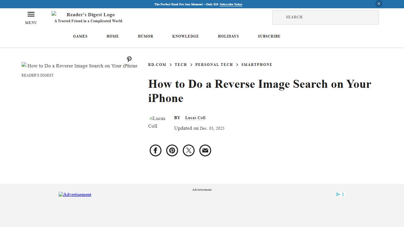 How to Easily Do a Reverse Image Search on Your iPhone