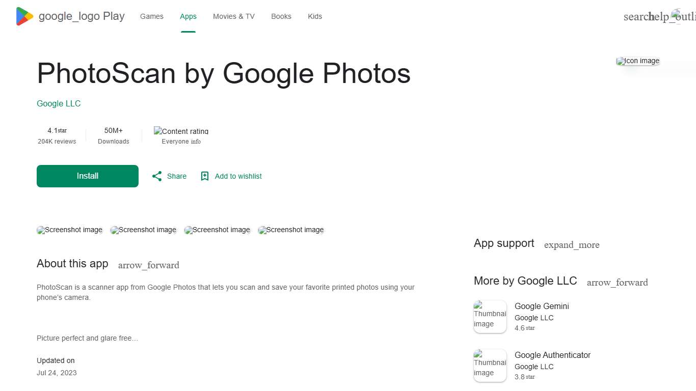 PhotoScan by Google Photos - Apps on Google Play